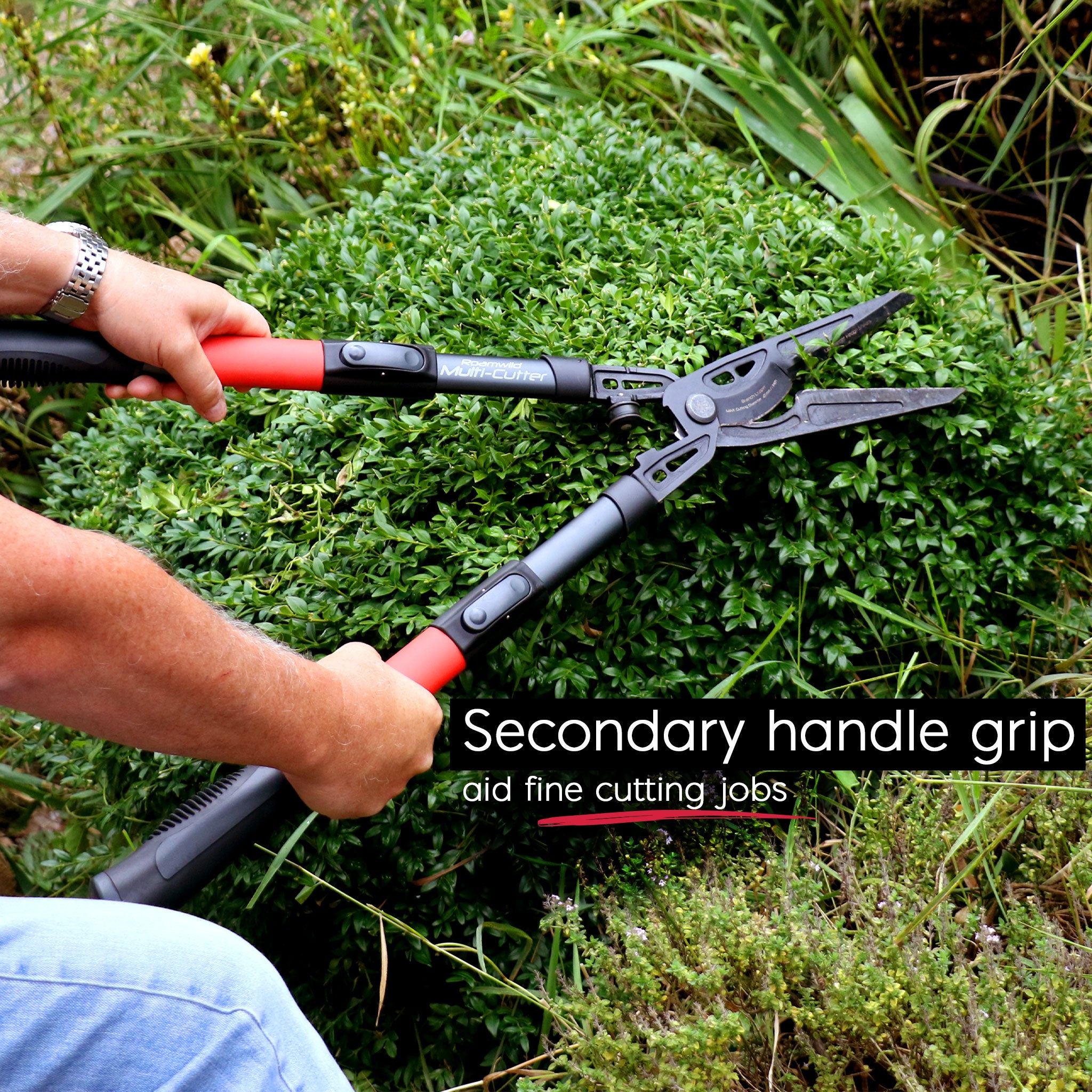 Roamwild Multi-Cutter | Garden Shears, Bypass Lopper & Pruning Saw In One