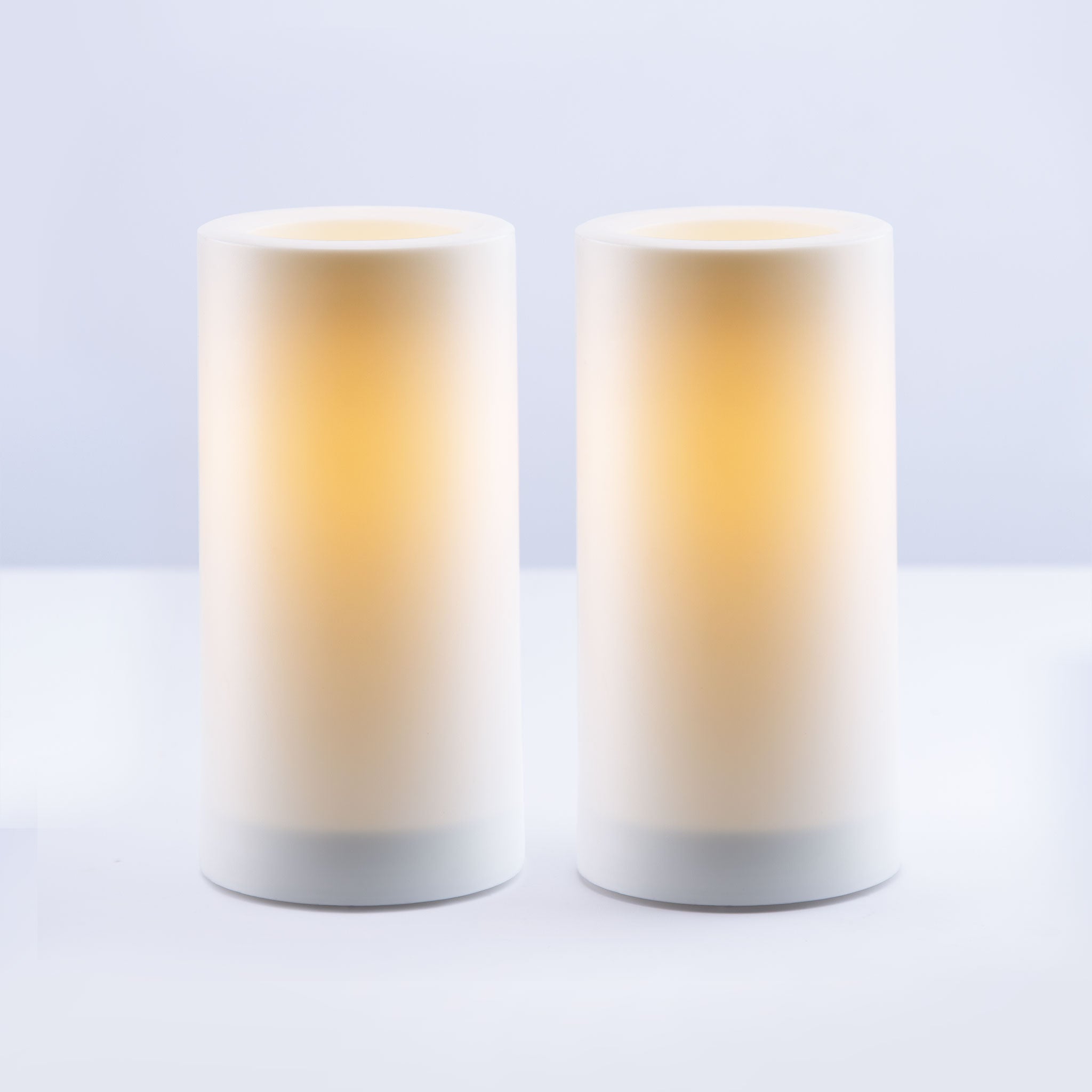 Outdoor Flameless Battery Candles 8 Inch (Large)