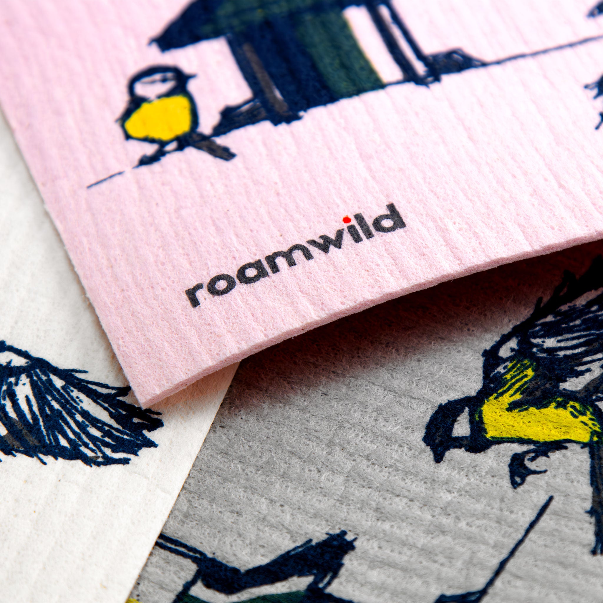 Roamwild Reusable Paper Towel | Never Buy Paper Towels Again | Songbird Edition