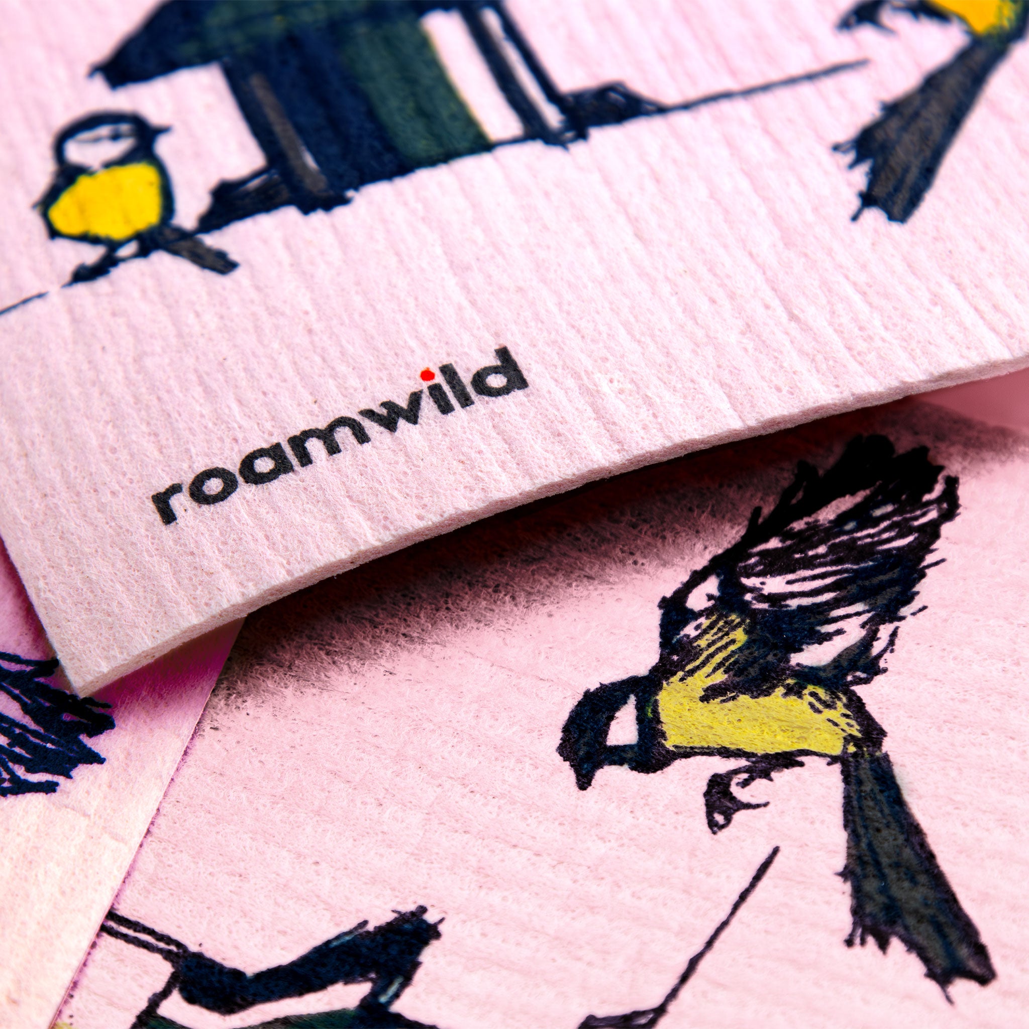 Roamwild Reusable Paper Towel | Never Buy Paper Towels Again | Songbird Edition