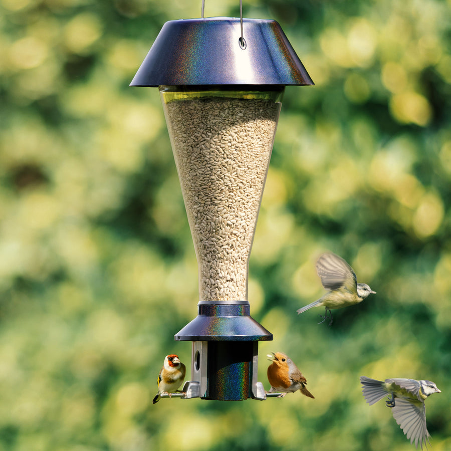 Roamwild Mega PestOff Squirrel Proof Bird Feeder 3.0 For Mixed Seed/Sunflower Hearts