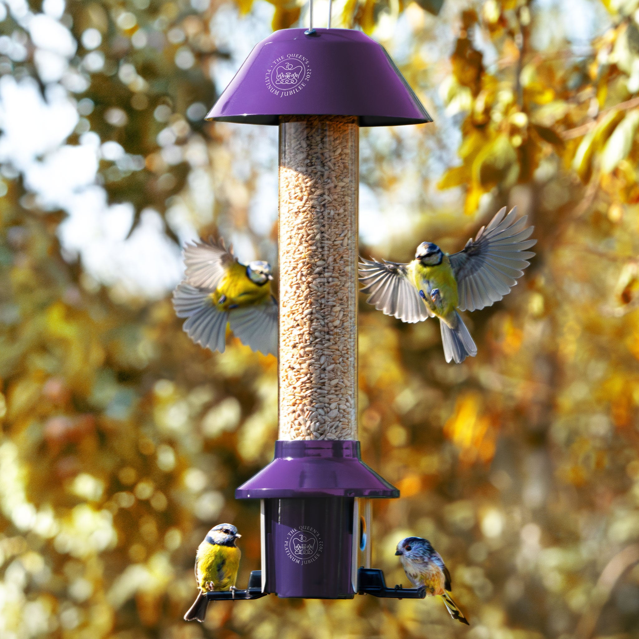 Roamwild PestOff Bird Feeder | Queen Elizabeth II Platinum Jubilee Tribute