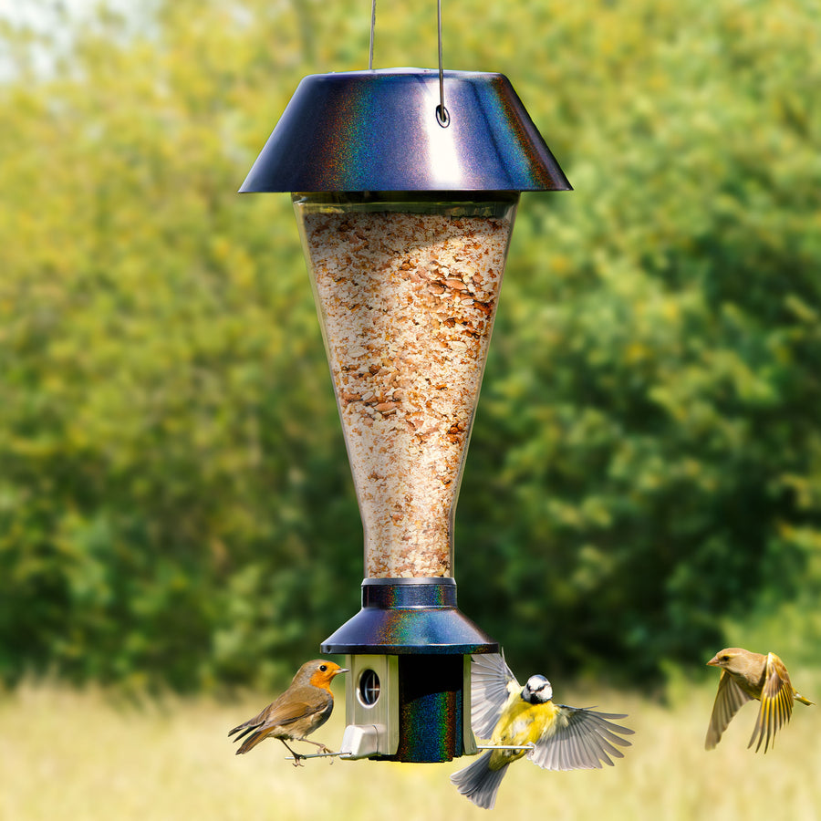 Roamwild Mega PestOff Eichhörnchensicheres Vogelfutterhaus 