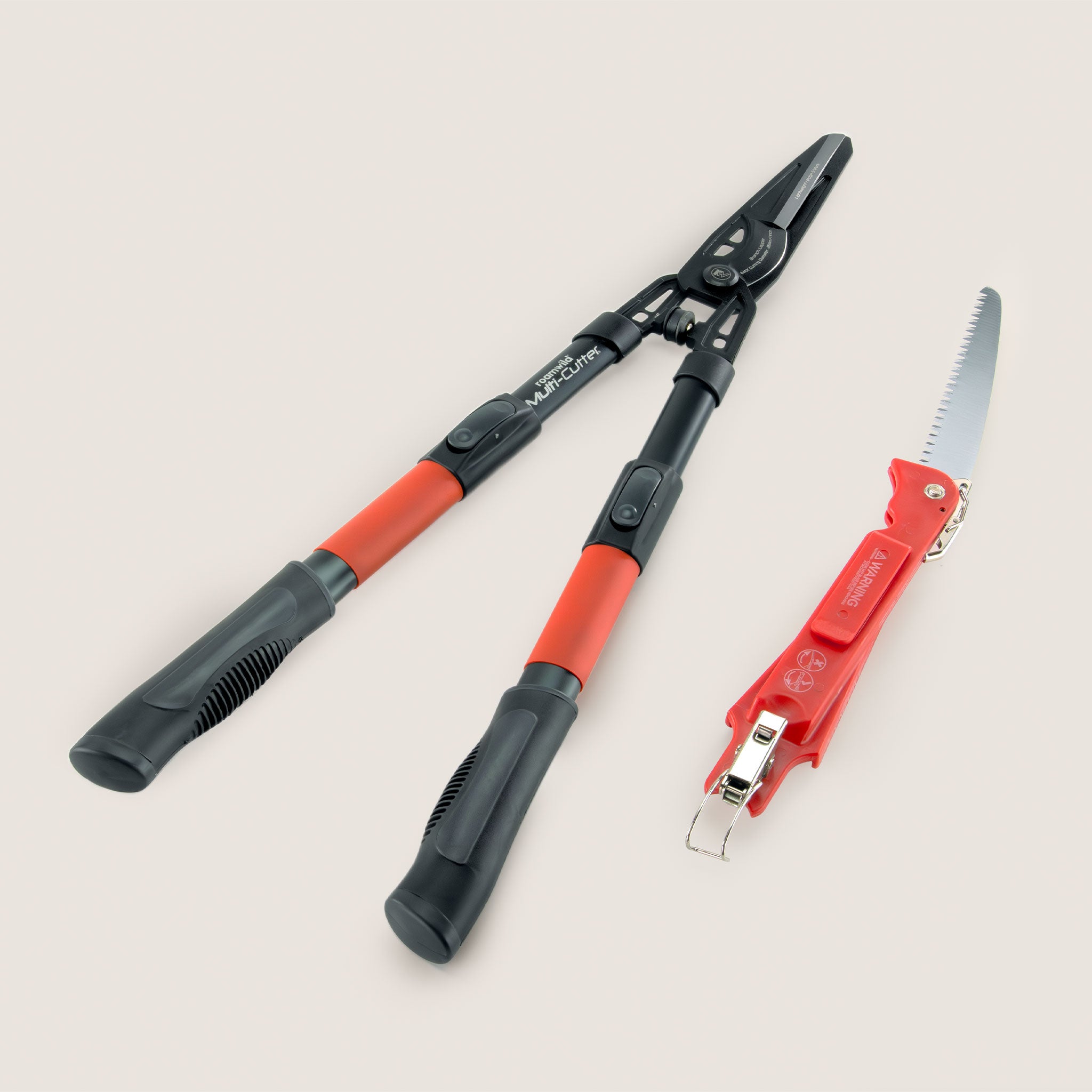 Roamwild Multi-Cutter | Tuinschaar, bypass-takkenschaar en snoeizaag in één 