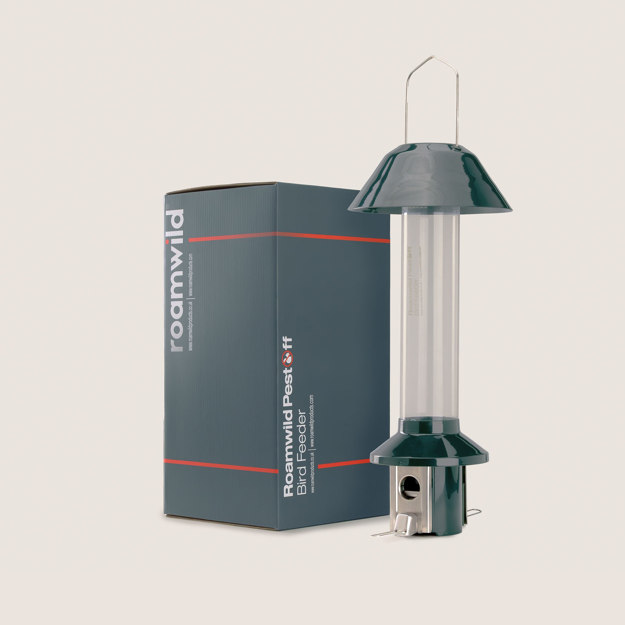 Roamwild PestOff Eekhoornbestendige Voederbak voor Vogels - Compact