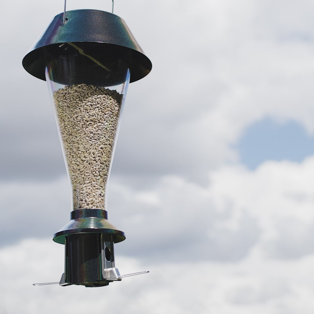 Load video: Roamwild Mega PestOff Squirrel Proof Bird Feeder