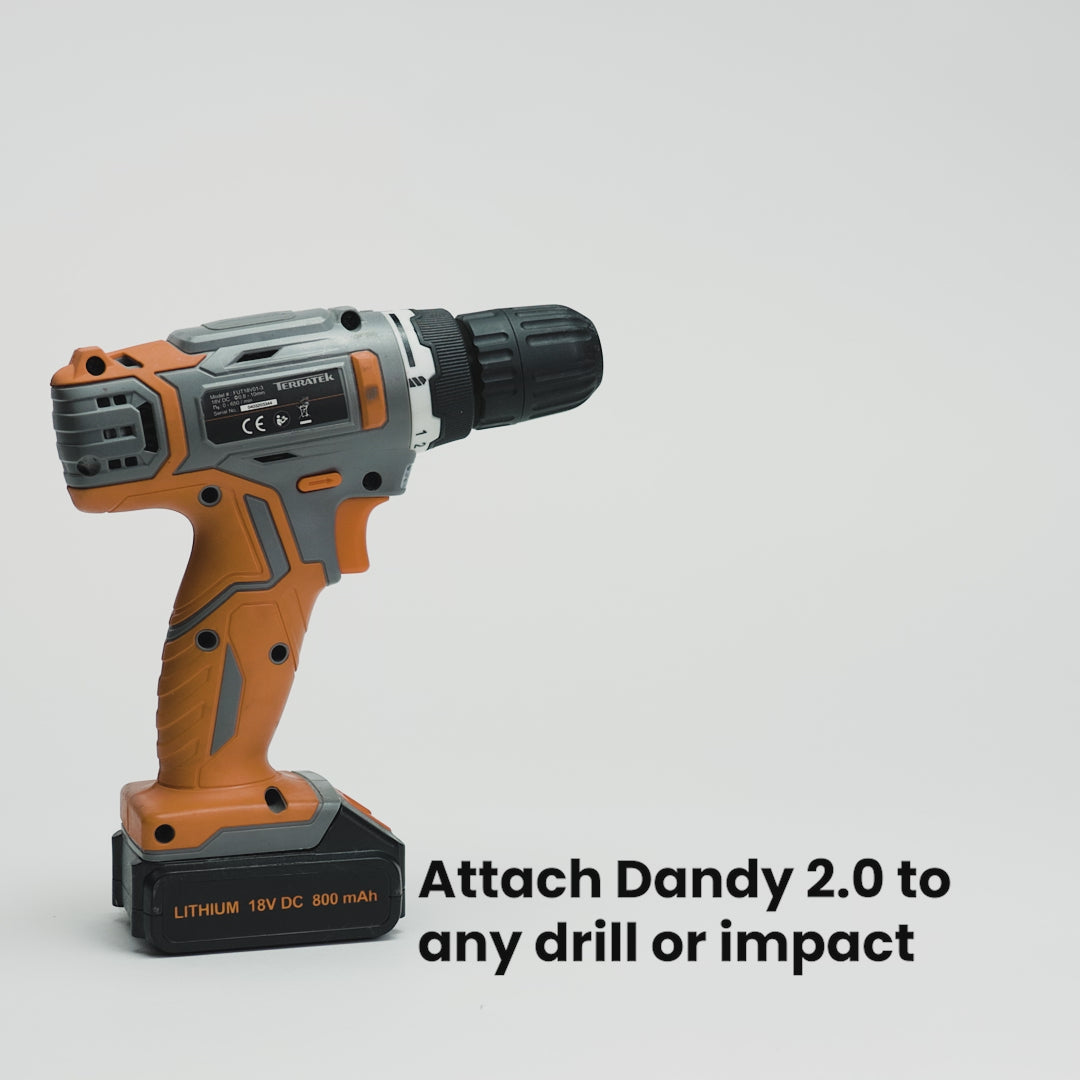 Load video: Dandy Pro Paint Brush &amp; Roller Cleaner 2.0