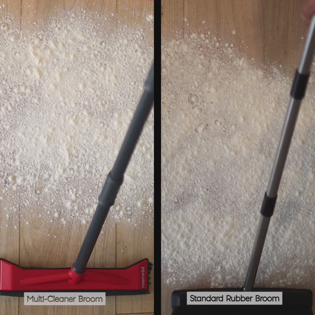 Load video: Roamwild Multi-Cleaner Broom