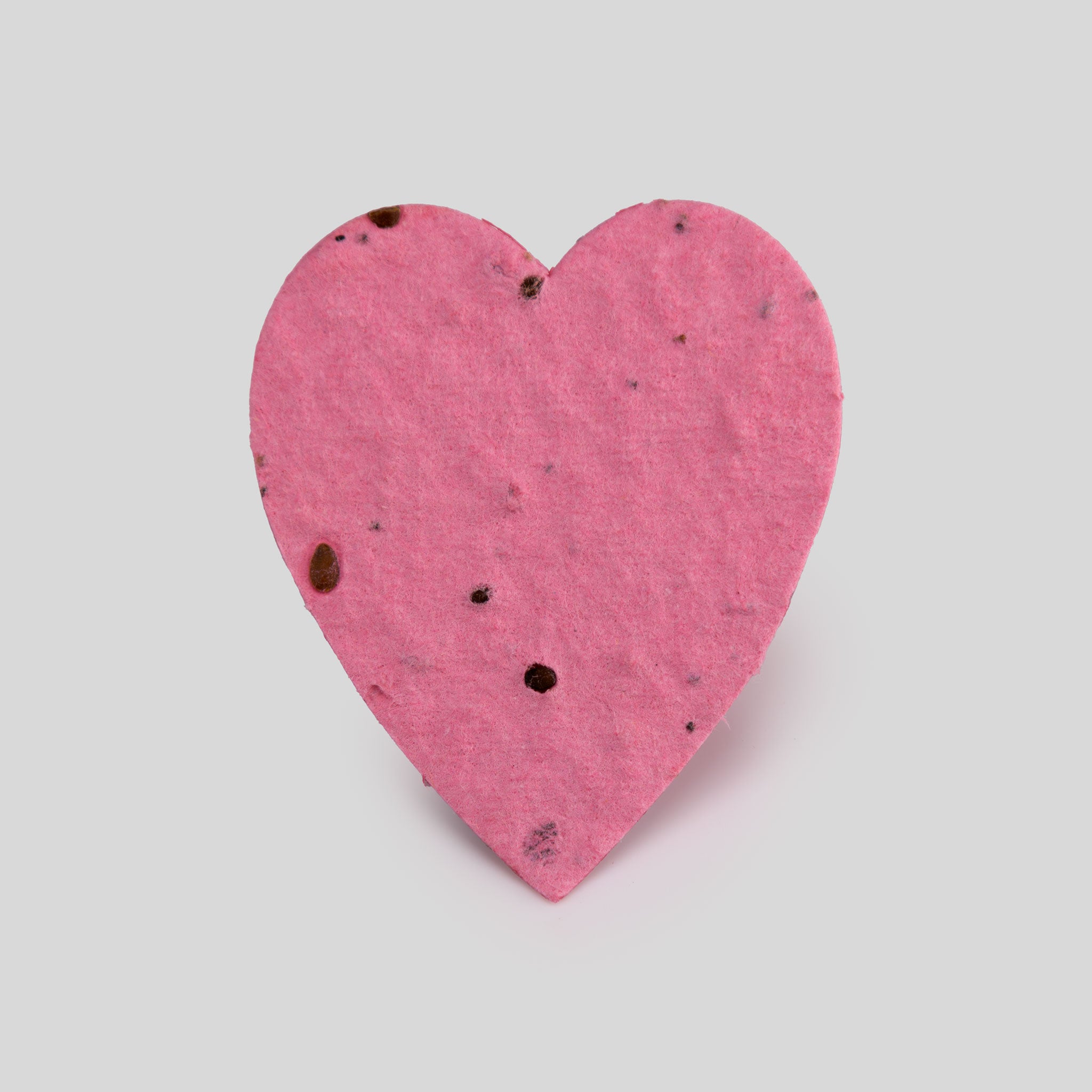 Roamwild Seeded Paper Shapes - Pack Of 50 (Pink Heart)