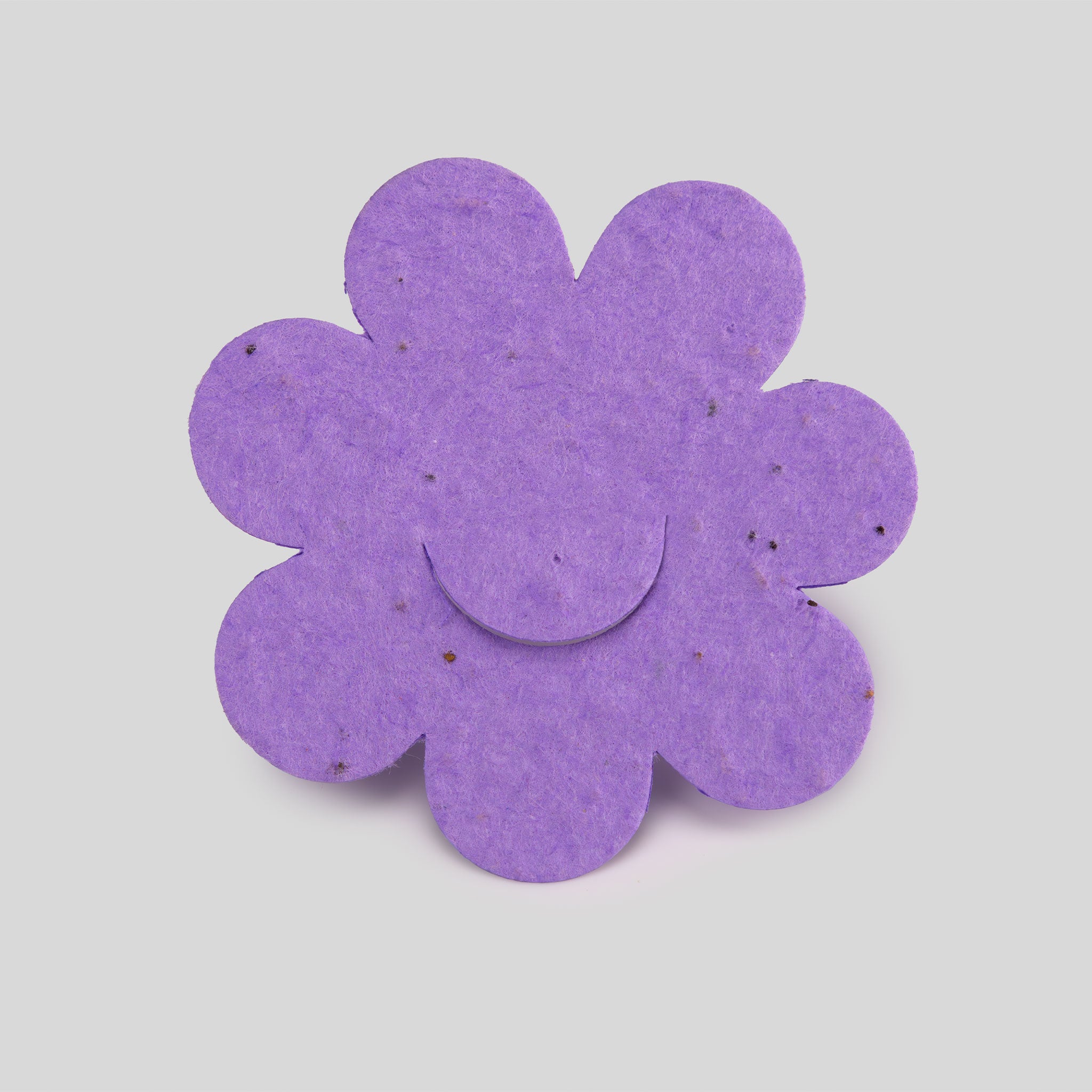 Roamwild Seeded Paper Shapes - Pack Of 50 (Violet Flower)