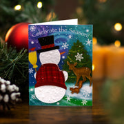 Plantable Greeting Card - Seeded Snowman