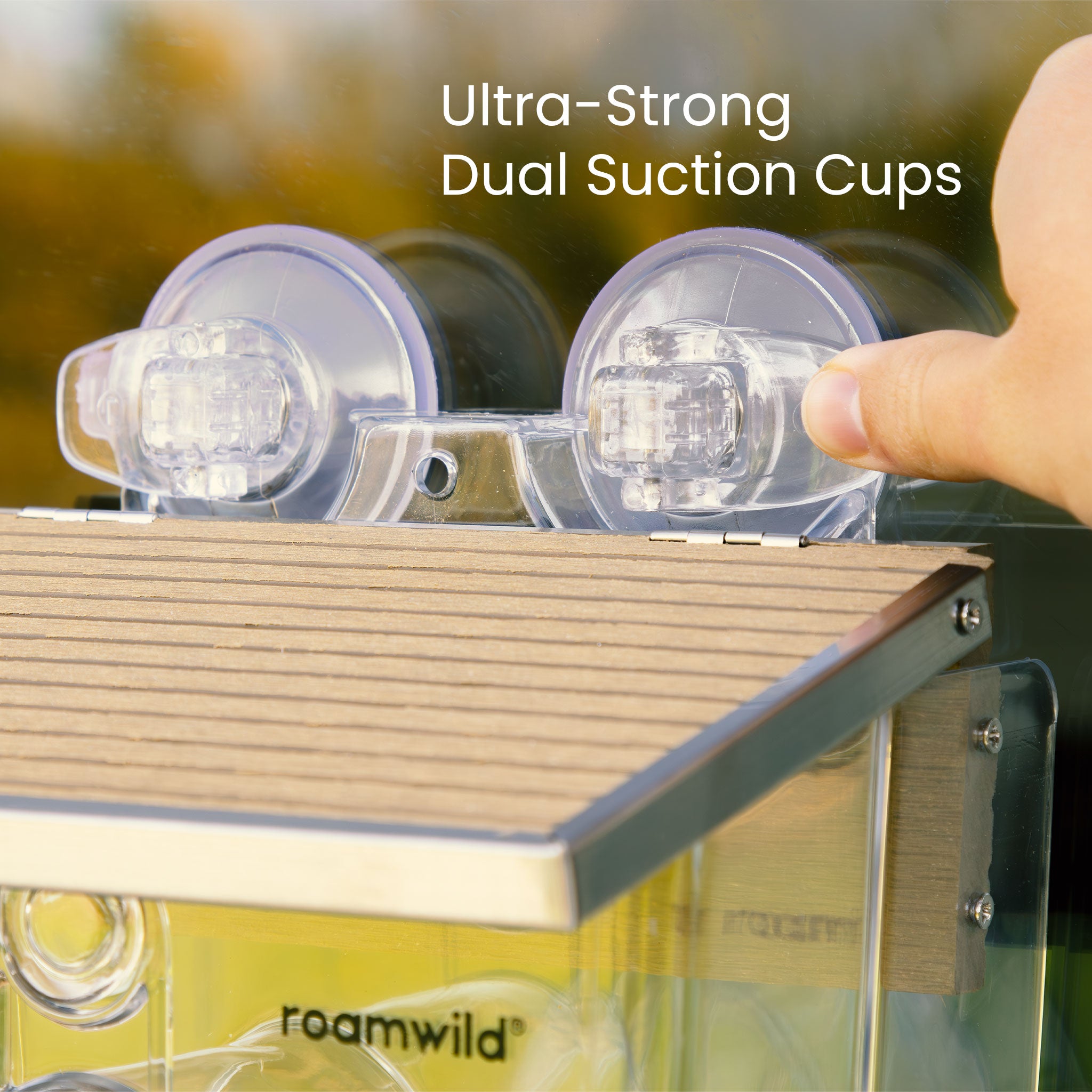 Roamwild Arch Window Bird Feeder