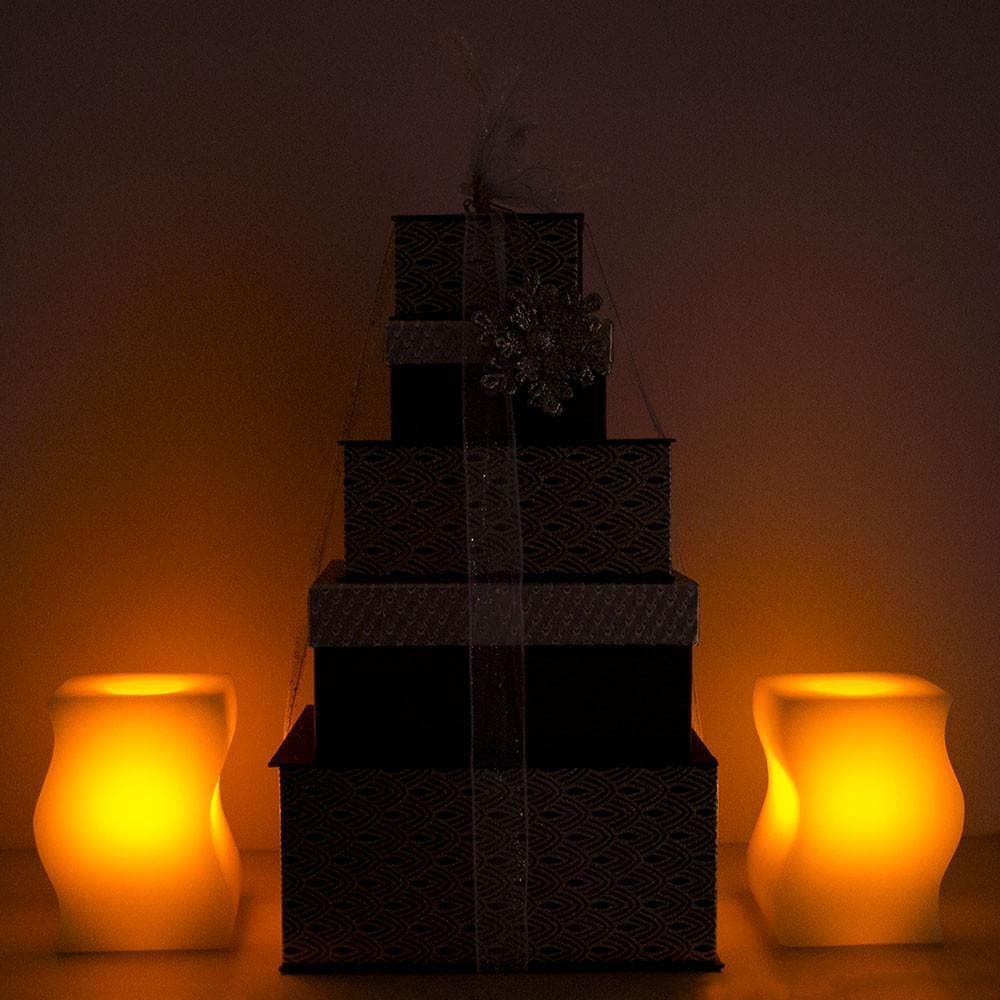 bookend candle in situ