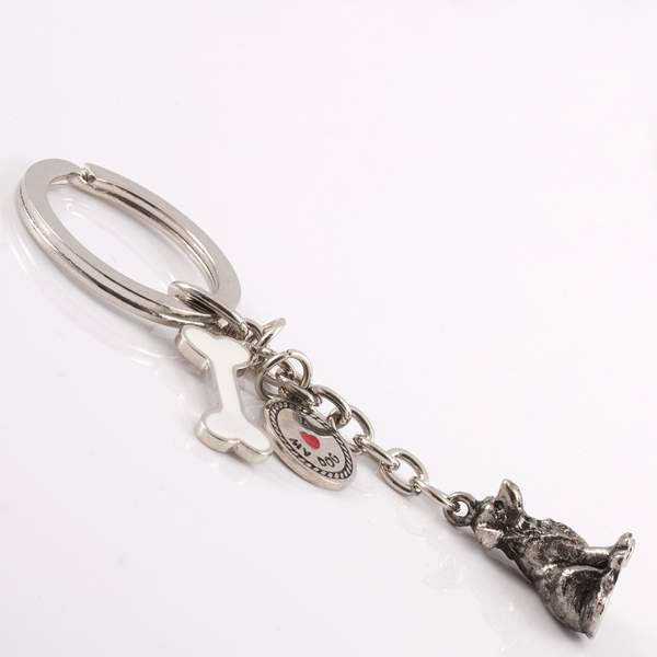 Large Breeds - High Detailed Dog Metal Animal Keyring