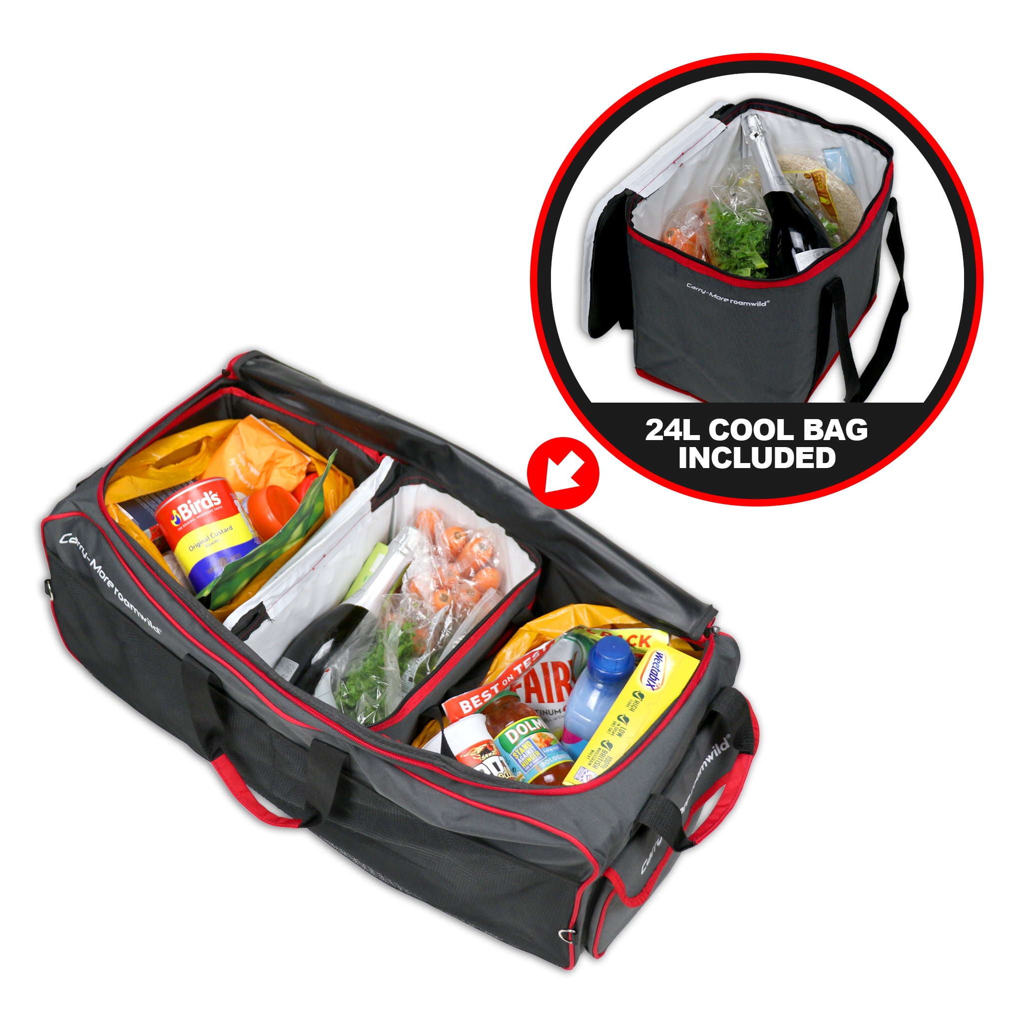 Roamwild Carry-More 3 In 1 Car Storage Organizer