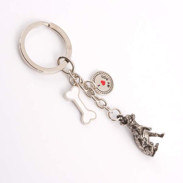 Small Breeds - High Detailed Dog Metal Animal Keyring