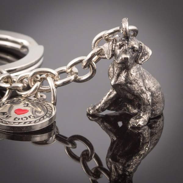 Large Breeds - High Detailed Dog Metal Animal Keyring