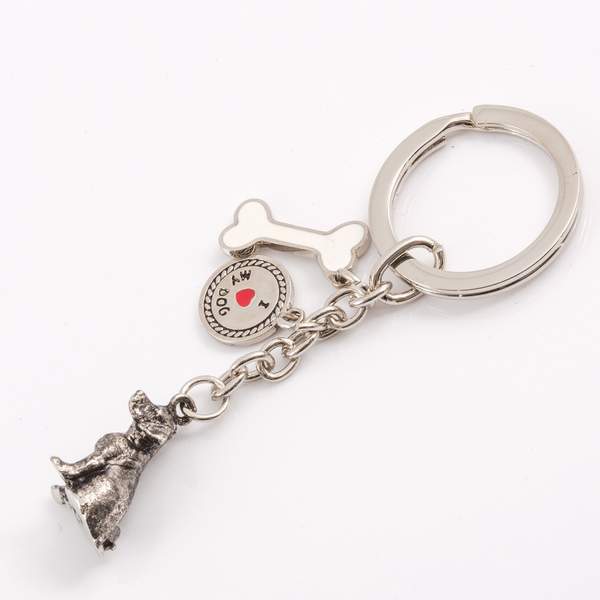 Large Breeds - High Detailed Dog Metal Animal Keyring