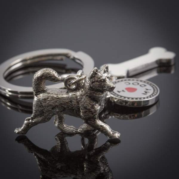 Large Breeds - High Detailed Dog Metal Animal Keyring