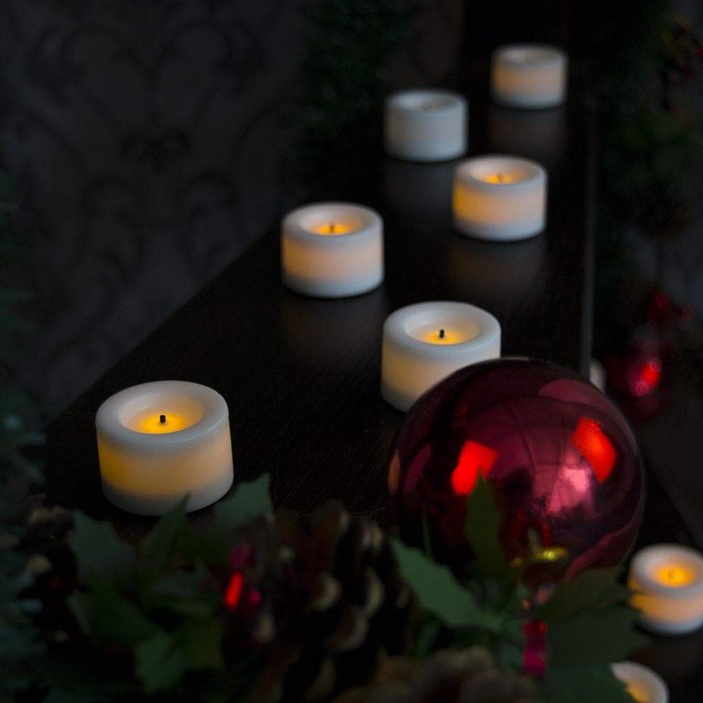 tealight in the light