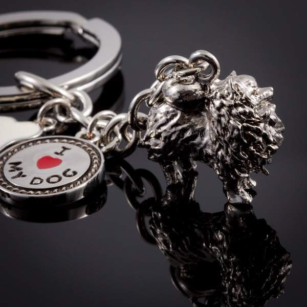 Small Breeds - High Detailed Dog Metal Animal Keyring